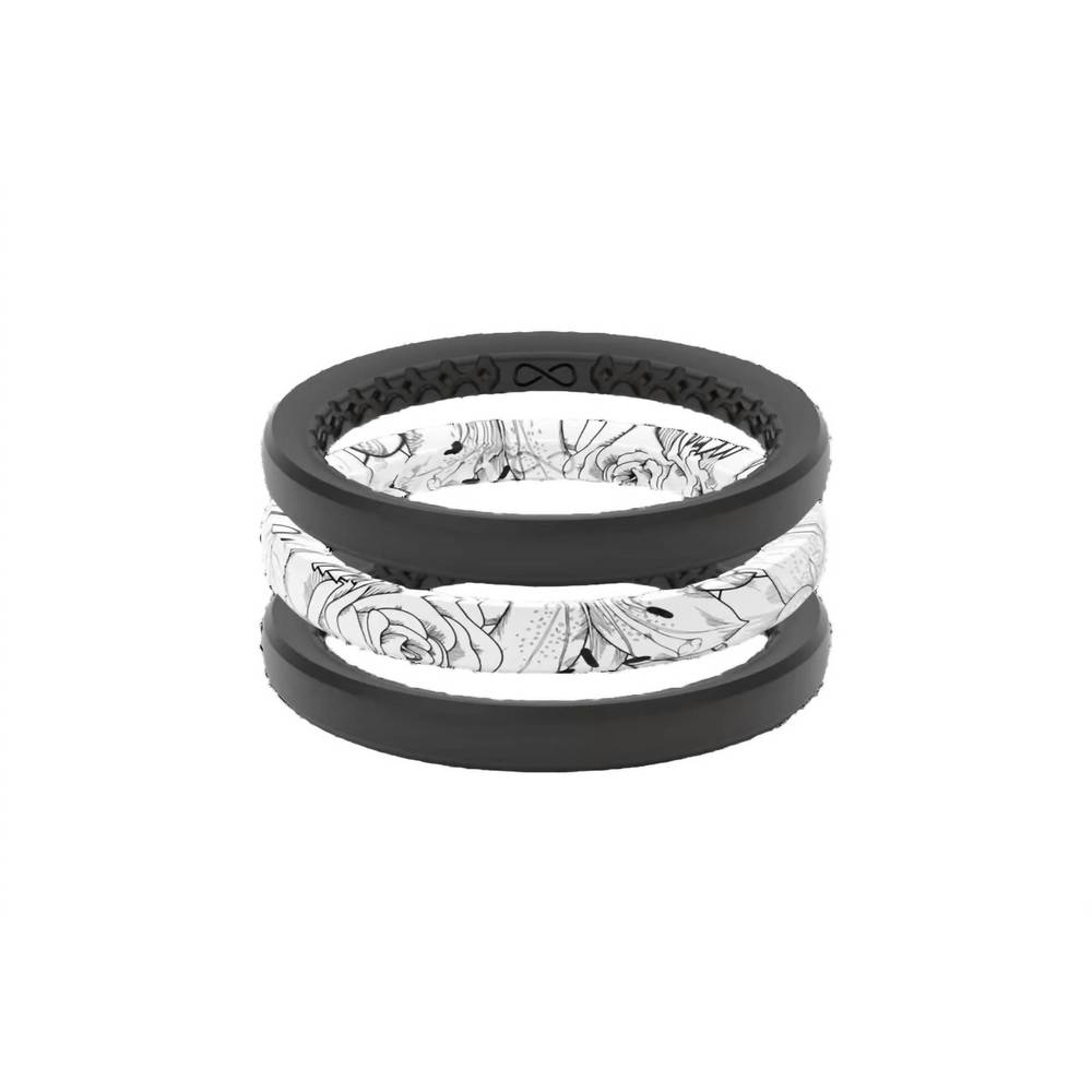NEW GROOVE LIFE stackable air ring in rose
